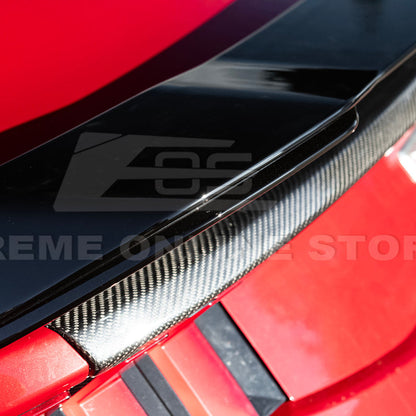 2024-Up Ford Mustang DarkHorse Style GLOSSY BLACK Rear Trunk Lid Wing Spoiler image 12