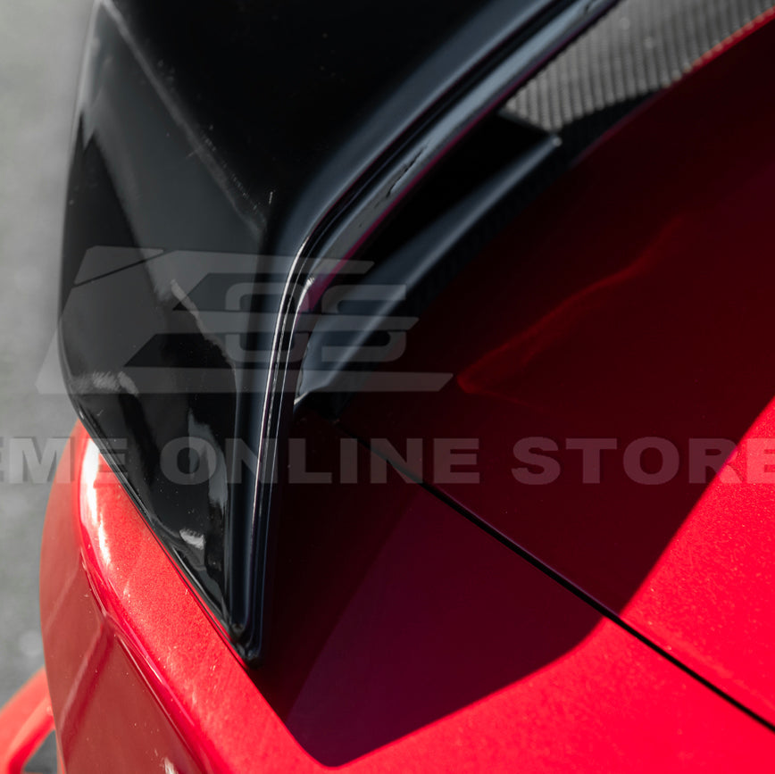2024-Up Ford Mustang DarkHorse Style GLOSSY BLACK Rear Trunk Lid Wing Spoiler image 13