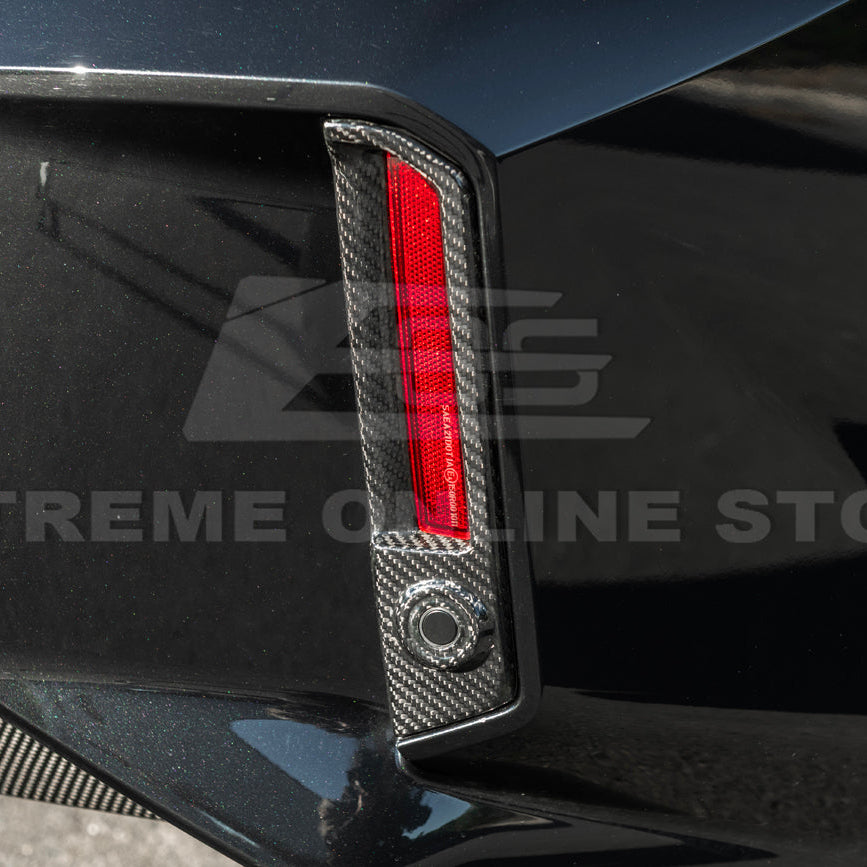 2023-Up BMW G87 M2 | Factory CARBON FIBER Replacement Rear Bumper Reflector image 12