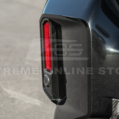 2023-Up BMW G87 M2 | Factory CARBON FIBER Replacement Rear Bumper Reflector image 14