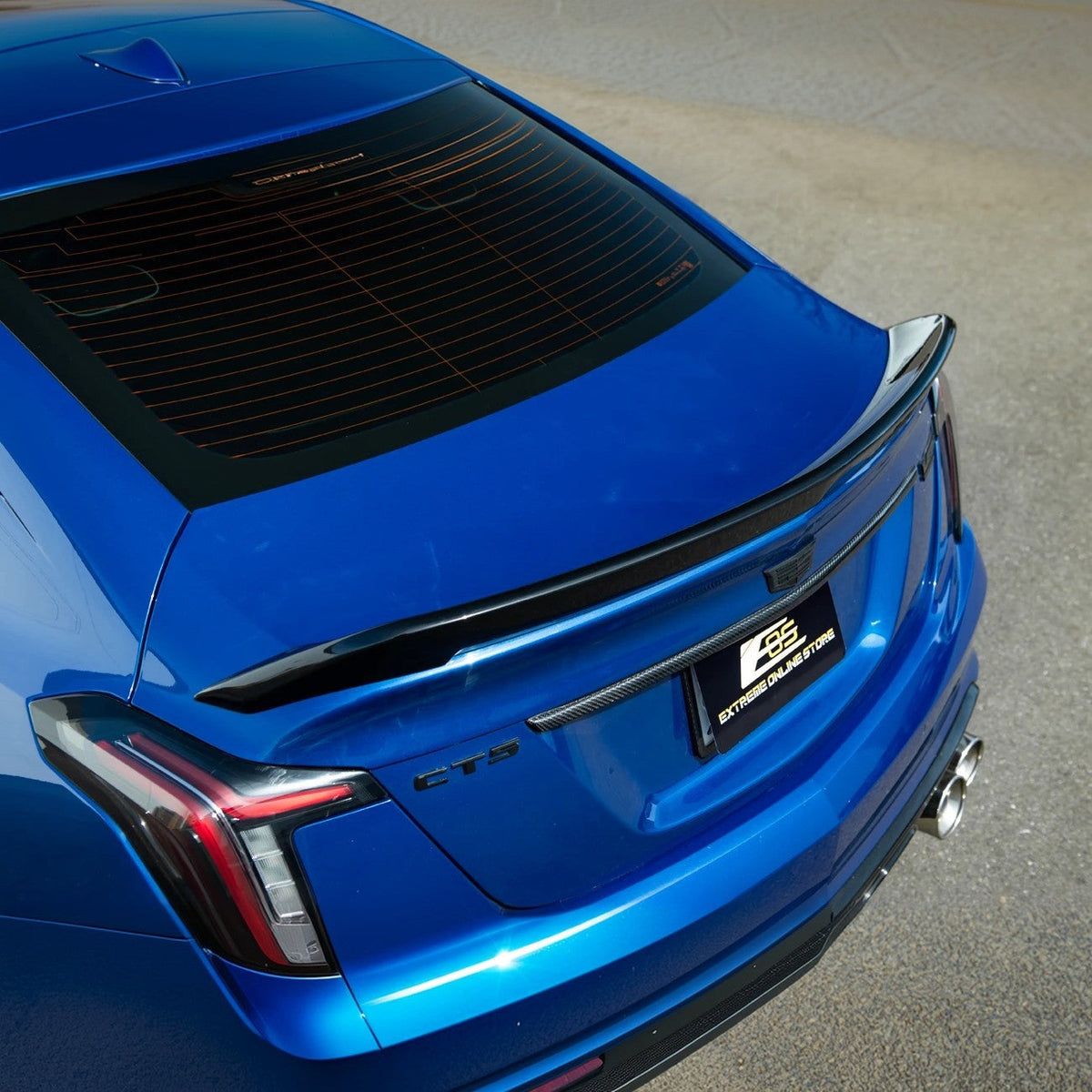 2020-Up Cadillac CT5-V / CT5 Blackwing Style Rear Spoiler image 12