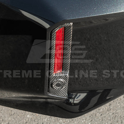 2023-Up BMW G87 M2 | Factory CARBON FIBER Replacement Rear Bumper Reflector image 15