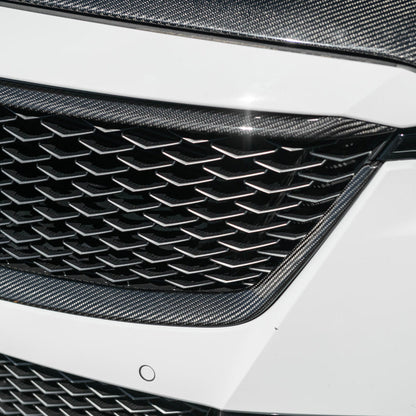 2022-24 Cadillac CT5-V Blackwing Dry Carbon Fiber Front Upper Lower Grille Trim image 57