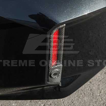 2023-Up BMW G87 M2 | Factory CARBON FIBER Replacement Rear Bumper Reflector image 16