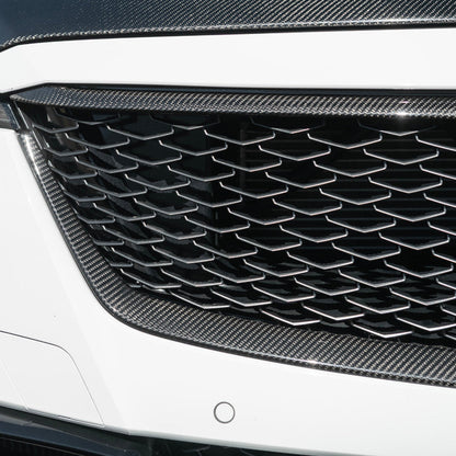 2022-24 Cadillac CT5-V Blackwing Dry Carbon Fiber Front Upper Lower Grille Trim image 59