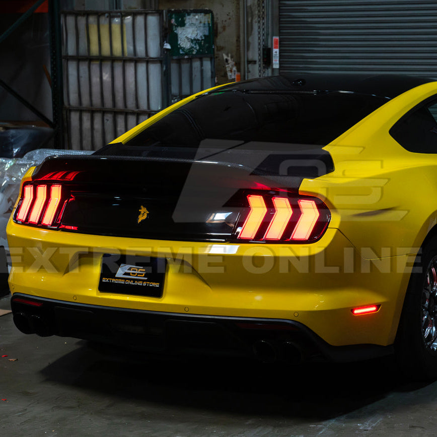 2015-23 Ford Mustang EURO RGB Sequential Signal LED XB Clear Rear Taillight image 24