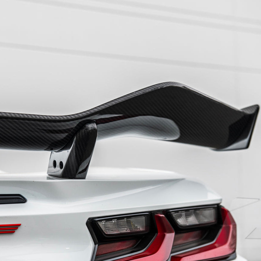 Chevrolet Corvette C8 Z06 DRY CARBON FIBER Rear High Wing image 17