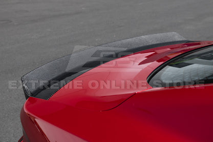 2024+ Ford Mustang DRY CARBON FIBER Rear Ducktail Spoiler image 5