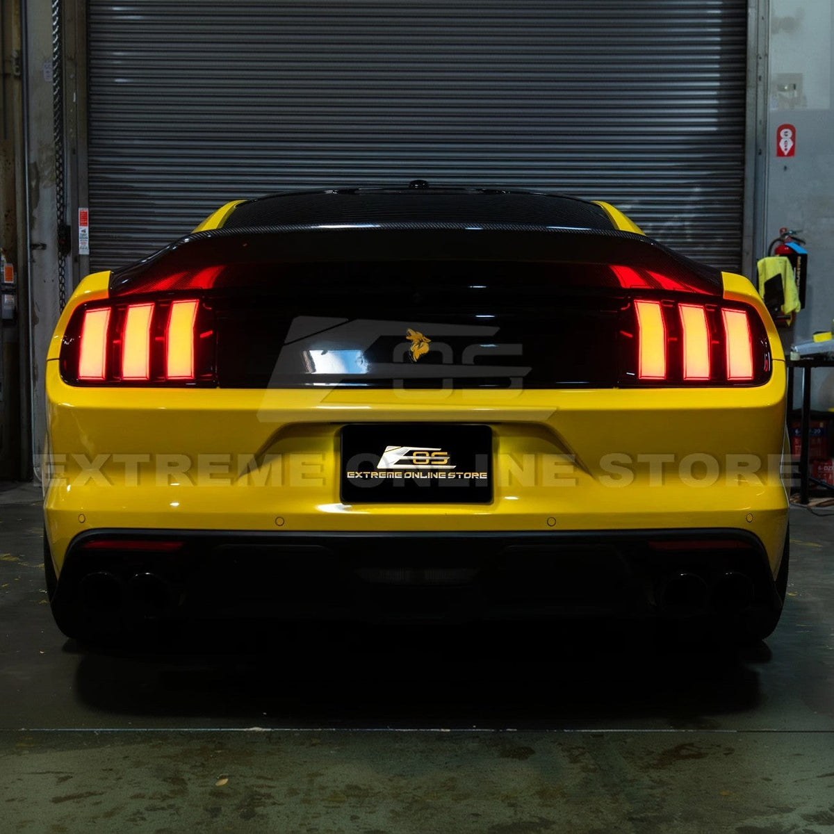 2015-23 Ford Mustang EURO RGB Sequential Signal LED XB Clear Rear Taillight image 9