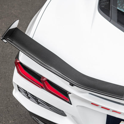 Chevrolet Corvette C8 Z06 DRY CARBON FIBER Rear High Wing image 18