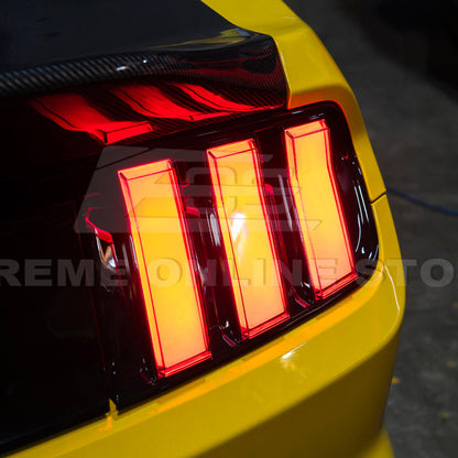 2015-23 Ford Mustang EURO RGB Sequential Signal LED XB Clear Rear Taillight image 25