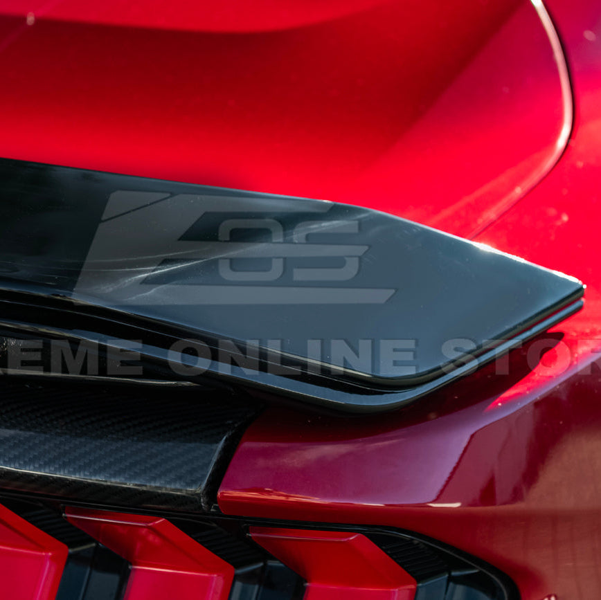 2024-Up Ford Mustang DarkHorse Style GLOSSY BLACK Rear Trunk Lid Wing Spoiler image 18