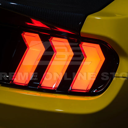 2015-23 Ford Mustang EURO RGB Sequential Signal LED XB Clear Rear Taillight image 27