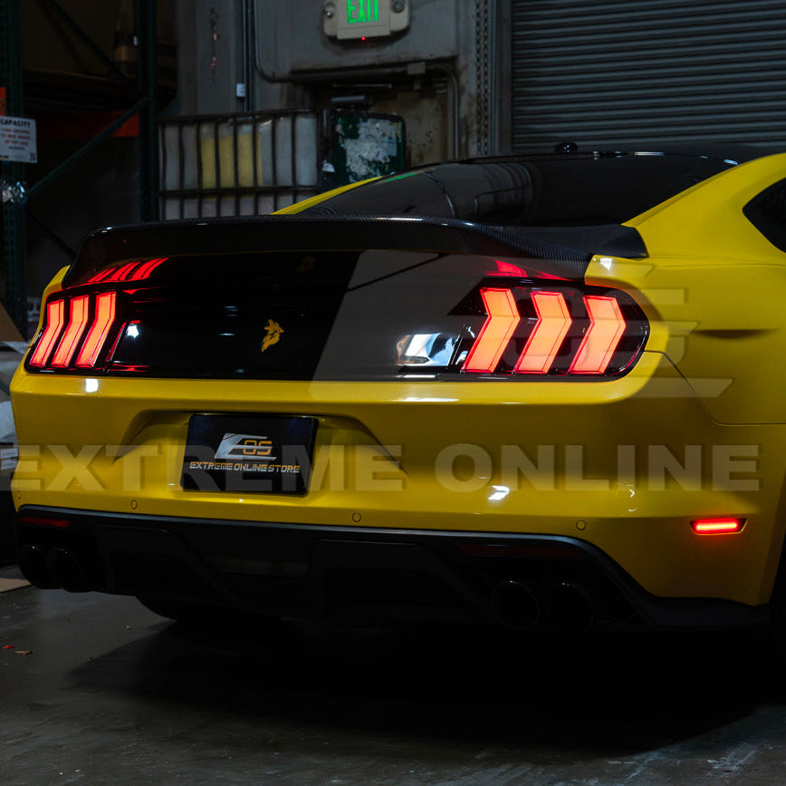 2015-23 Ford Mustang EURO RGB Sequential Signal LED XB Clear Rear Taillight image 5