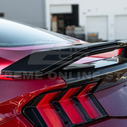 2024-Up Ford Mustang DarkHorse Style GLOSSY BLACK Rear Trunk Lid Wing Spoiler image 19