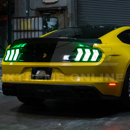 2015-23 Ford Mustang EURO RGB Sequential Signal LED XB Clear Rear Taillight image 6