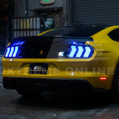 2015-23 Ford Mustang EURO RGB Sequential Signal LED XB Clear Rear Taillight image 29