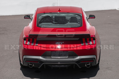 2024+ Ford Mustang DRY CARBON FIBER Rear Ducktail Spoiler image 3
