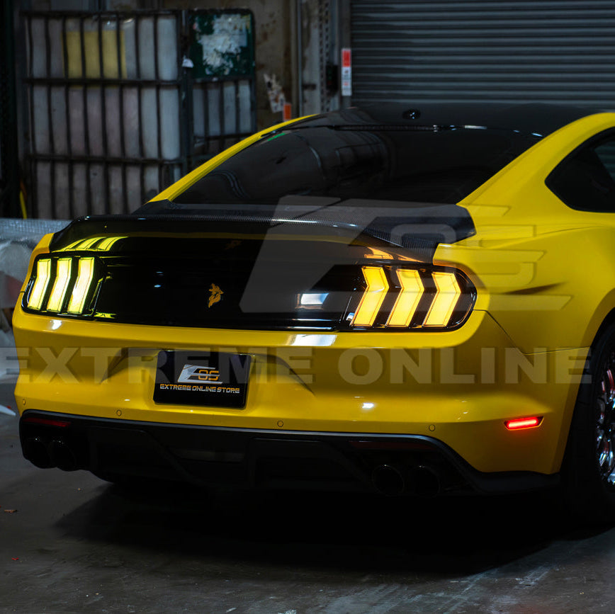 2015-23 Ford Mustang EURO RGB Sequential Signal LED XB Clear Rear Taillight image 4