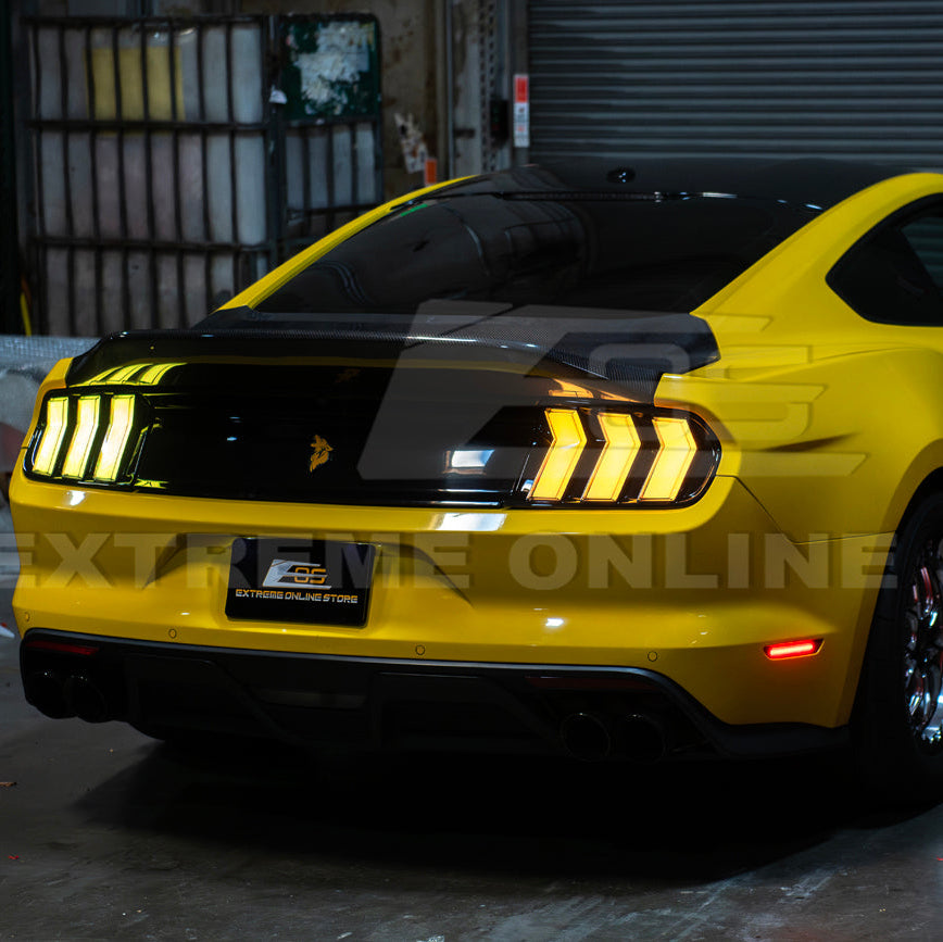 2015-23 Ford Mustang EURO RGB Sequential Signal LED XB Clear Rear Taillight image 31