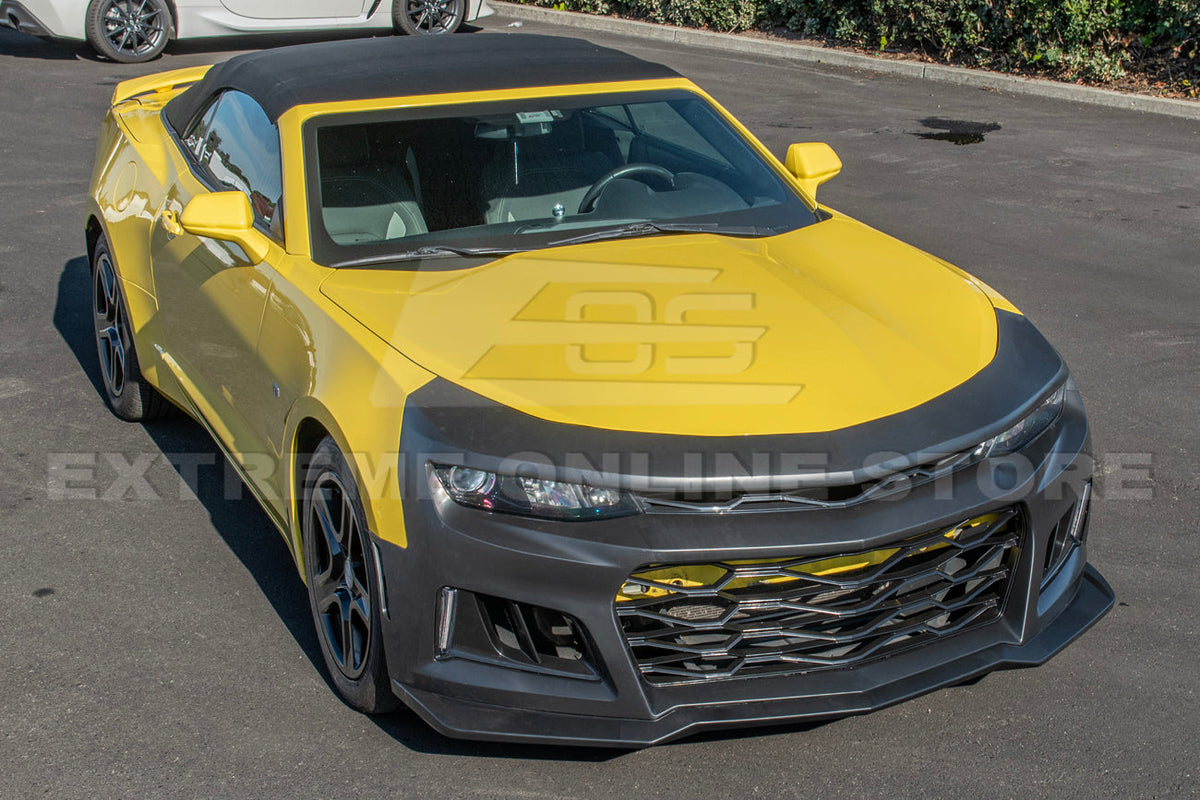 2016-18 Camaro ZL1 Conversion Front Bumper Kit With DRL Light image 6