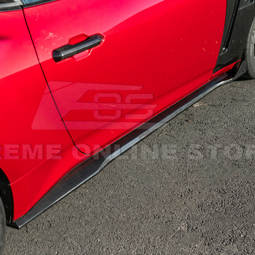 2024-Up Ford Mustang S650 | EOS Performance CARBON FIBER Side Skirts Extension image 9