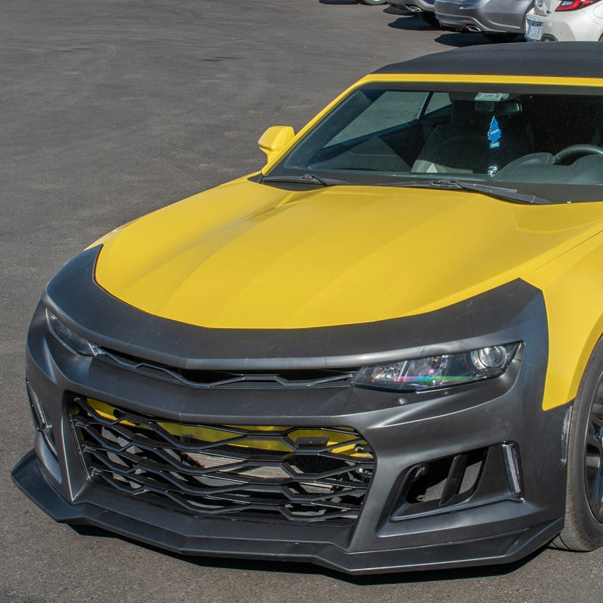2016-18 Camaro ZL1 Conversion Front Bumper Kit With DRL Light image 2