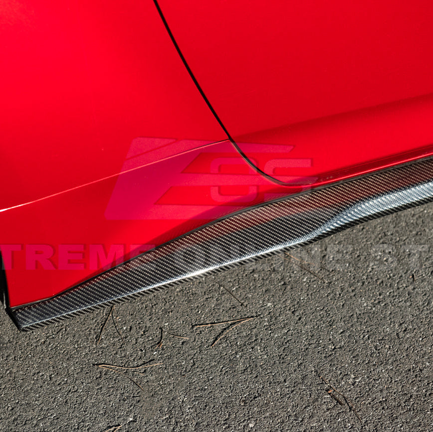 2024-Up Ford Mustang S650 | EOS Performance CARBON FIBER Side Skirts Extension image 10