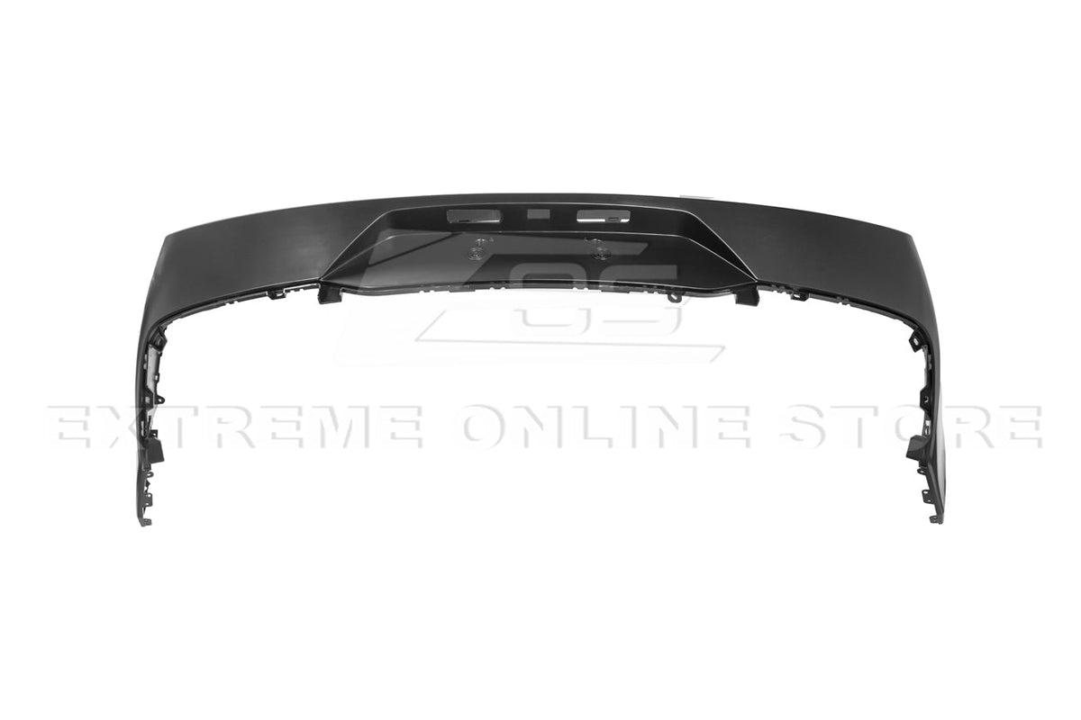 2024+ Ford Mustang Primed Black Rear Bumper Cover image 10