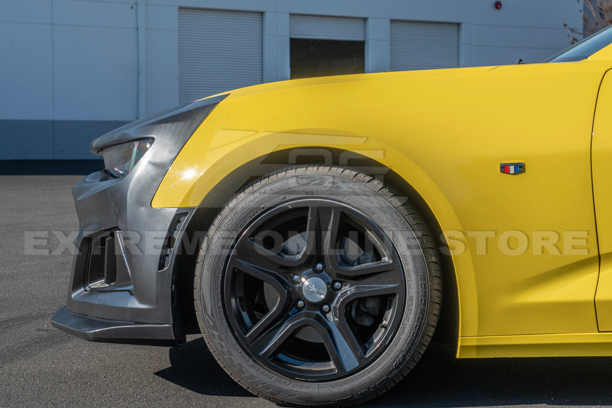 2016-18 Camaro ZL1 Conversion Front Bumper Kit With DRL Light image 8