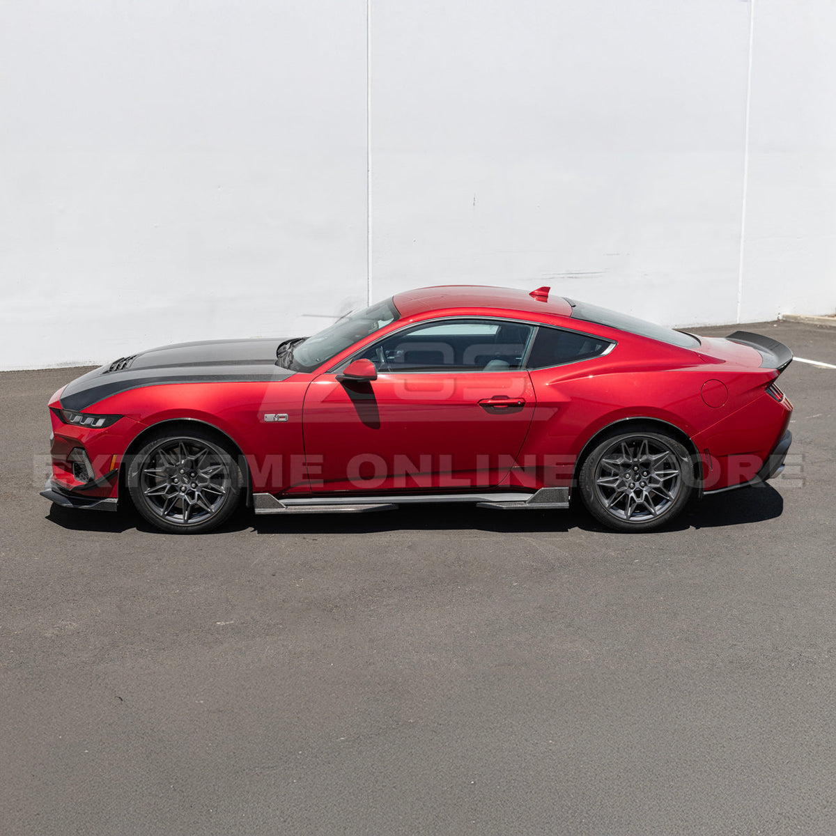 2024+ Ford Mustang Side Skirts Extension image 62