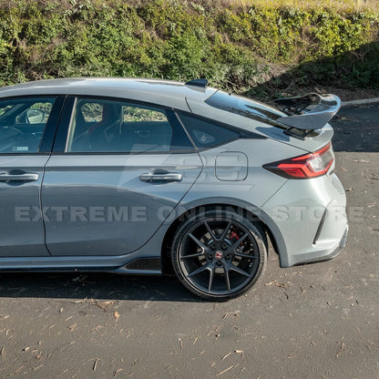 2023-Up Honda Civic Type-R Carbon Fiber Rear High Wing Spoiler image 4