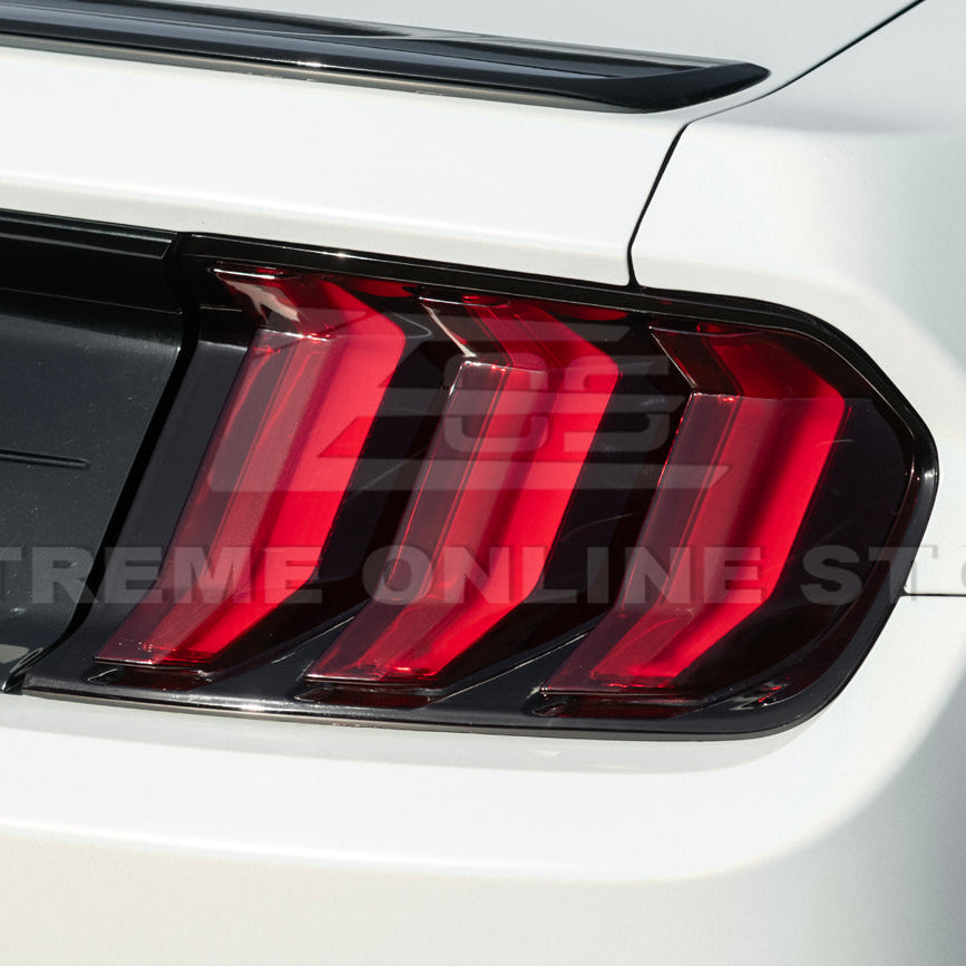 2015-23 Ford Mustang Signal LED XB RED / Clear Rear Taillight image 28
