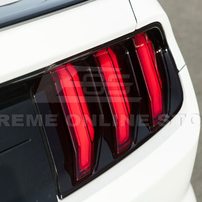2015-23 Ford Mustang Signal LED XB RED / Clear Rear Taillight image 29