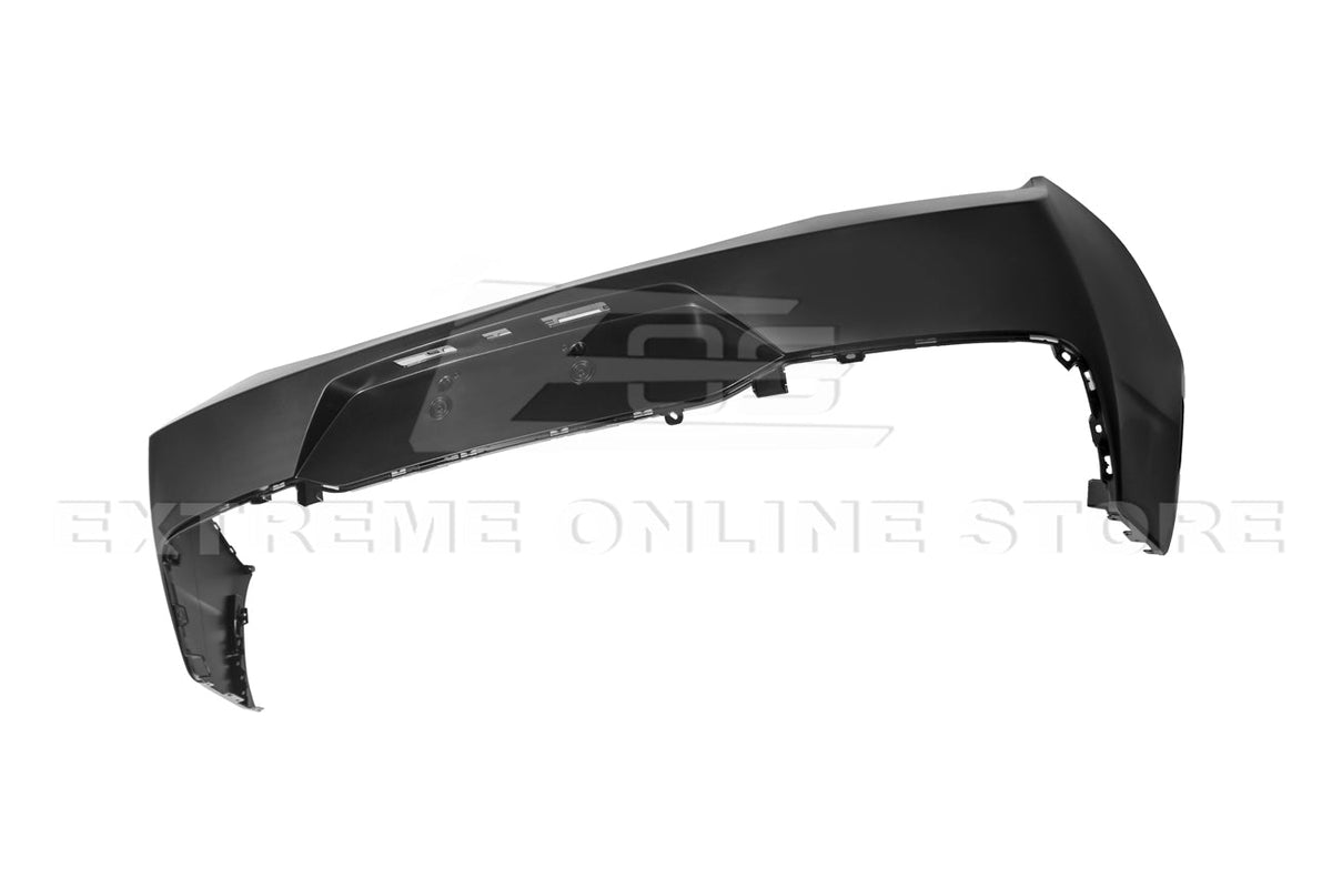 2024+ Ford Mustang Primed Black Rear Bumper Cover image 12