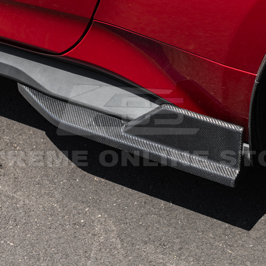 2024+ Ford Mustang Side Skirts Extension image 71