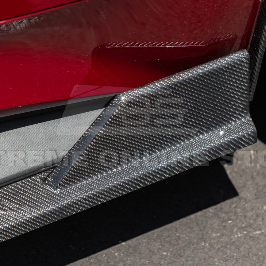 2024+ Ford Mustang Side Skirts Extension image 72