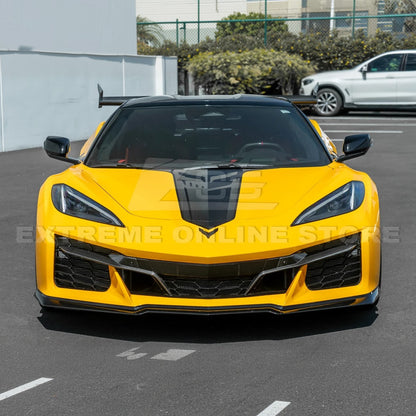 Corvette C8 Z06 / E-Ray DRY CARBON FIBER Front Splitter [Z07 Package] image 6