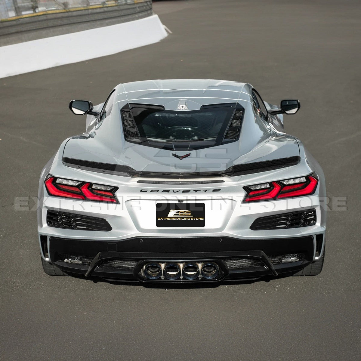 Wicker-Bill Package Corvette C8 Z06 / E-Ray Rear Spoiler image 35