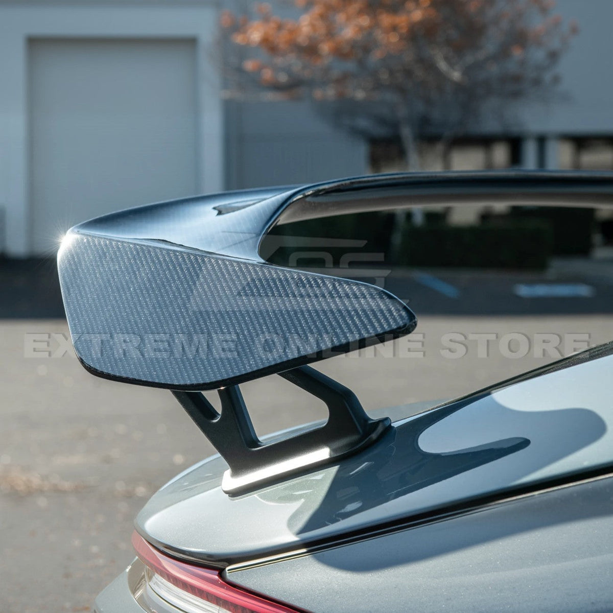 2023-Up Honda Civic Type-R Carbon Fiber Rear High Wing Spoiler image 7