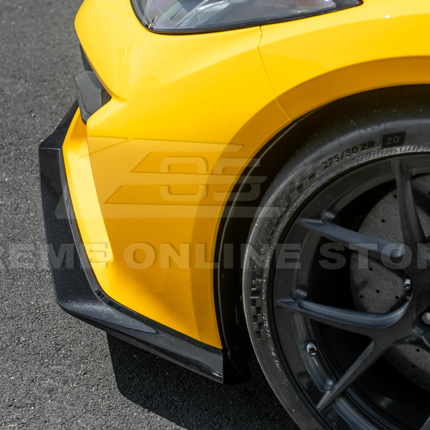Corvette C8 Z06 / E-Ray DRY CARBON FIBER Front Splitter [Z07 Package] image 11