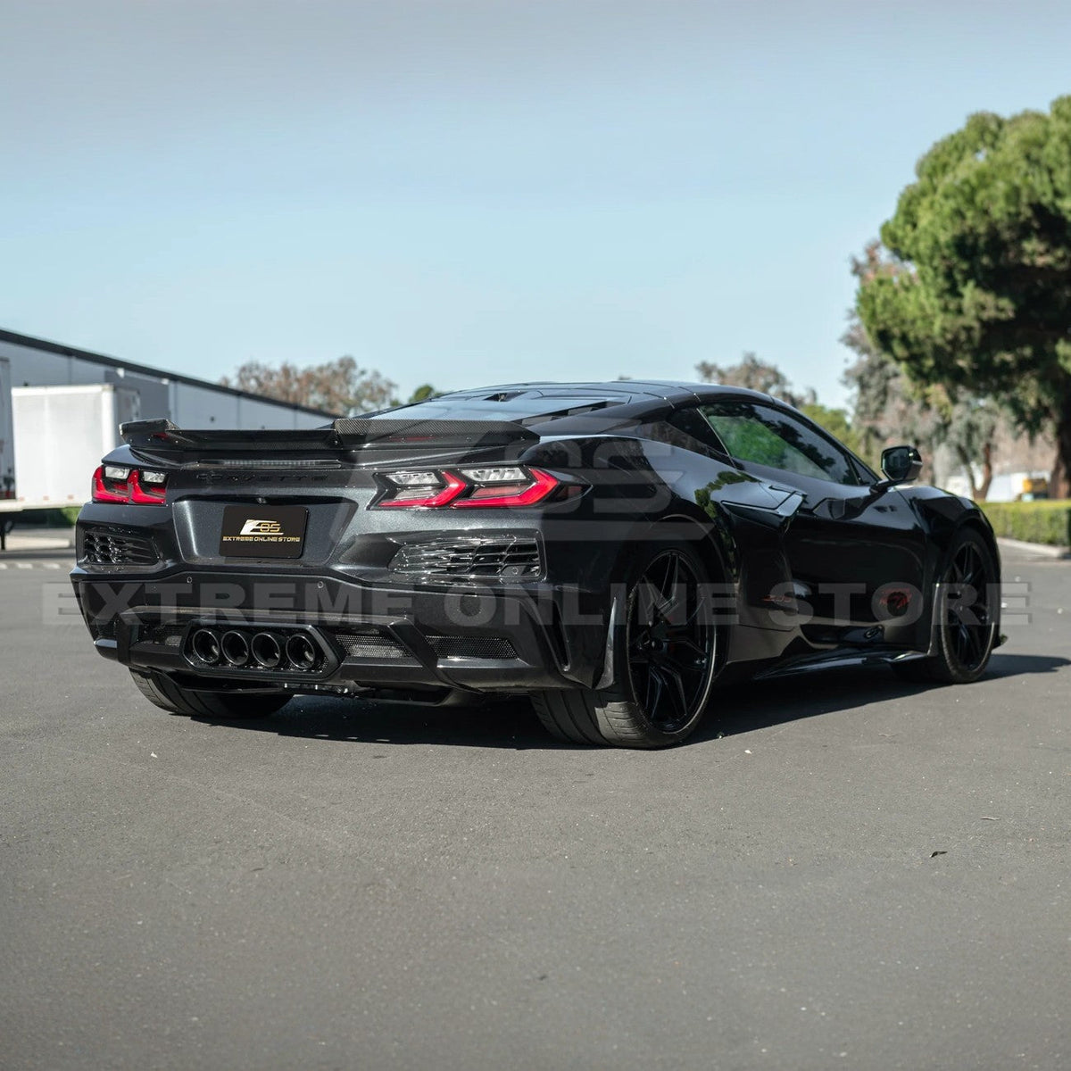 Wicker-Bill Package Corvette C8 Z06 / E-Ray Rear Spoiler image 61