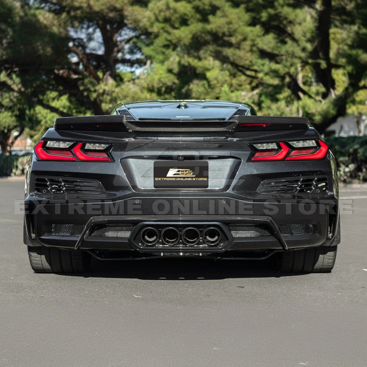 Wicker-Bill Package Corvette C8 Z06 / E-Ray Rear Spoiler image 63