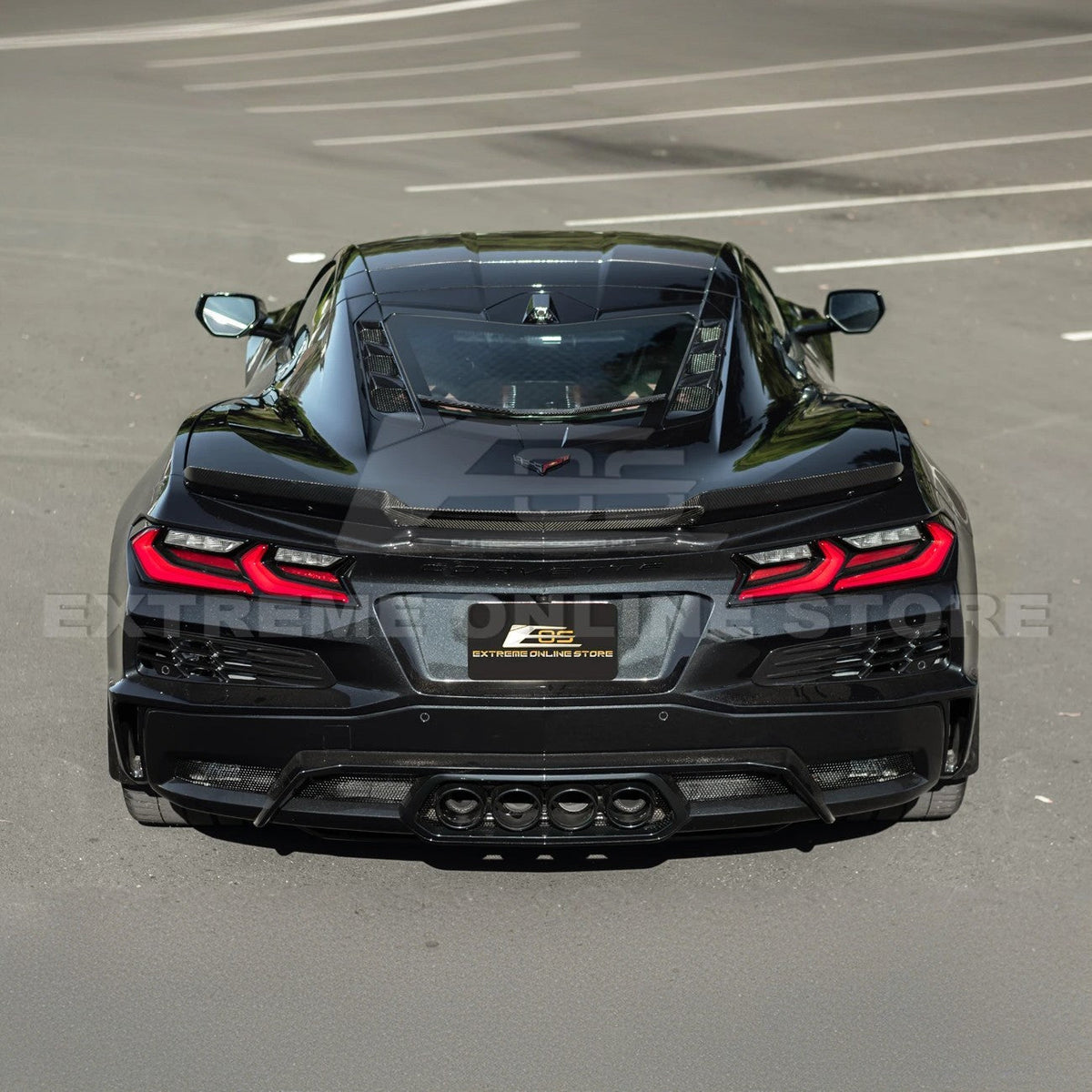 Wicker-Bill Package Corvette C8 Z06 / E-Ray Rear Spoiler image 62