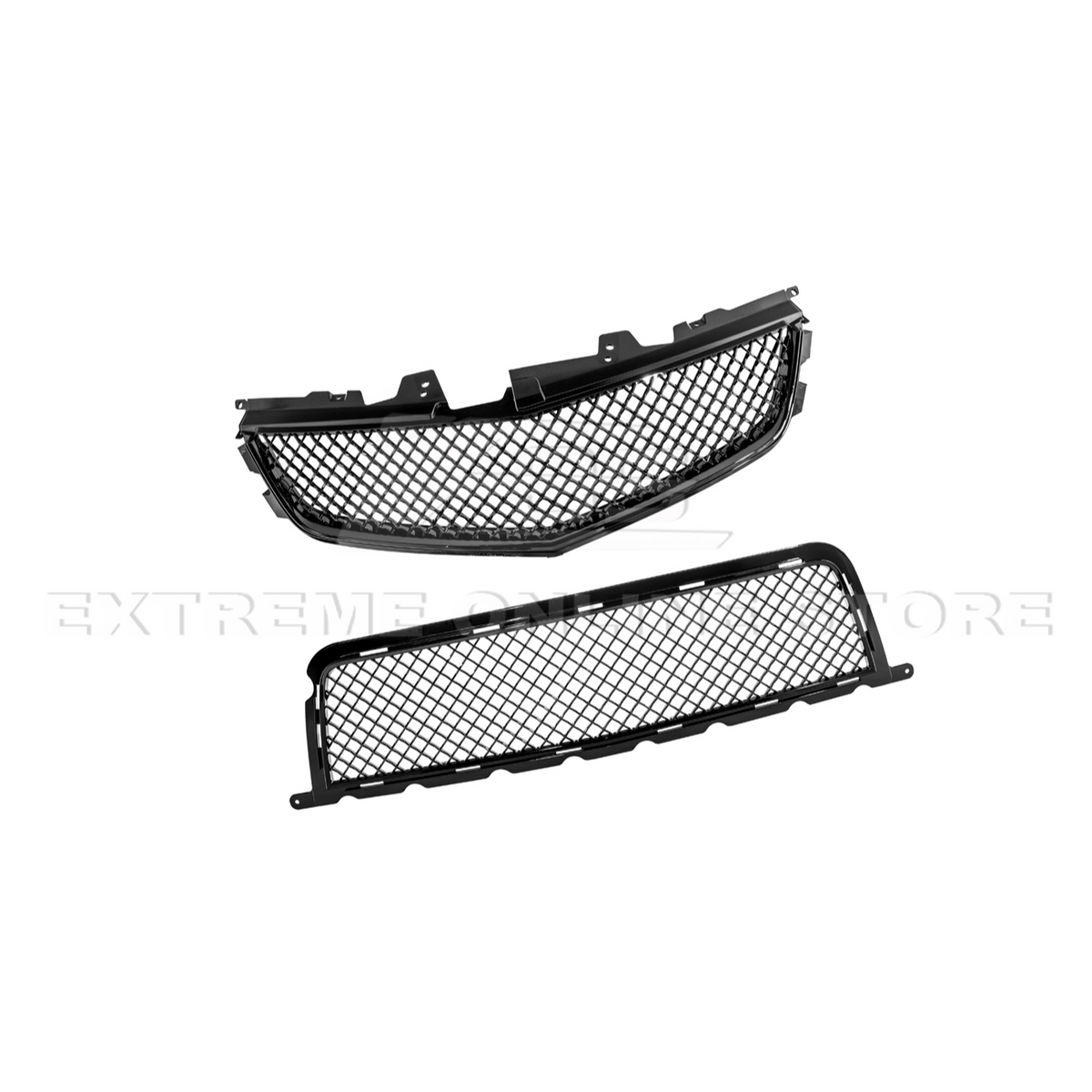 2009-15 Cadillac CTS-V Front Upper Lower Badgeless Grille image 45