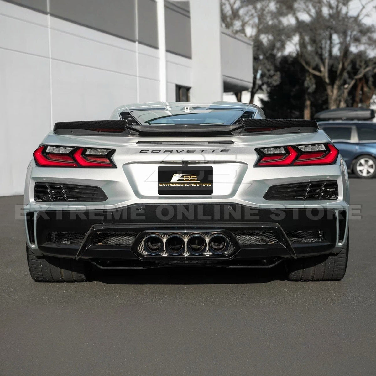 Wicker-Bill Package Corvette C8 Z06 / E-Ray Rear Spoiler image 47