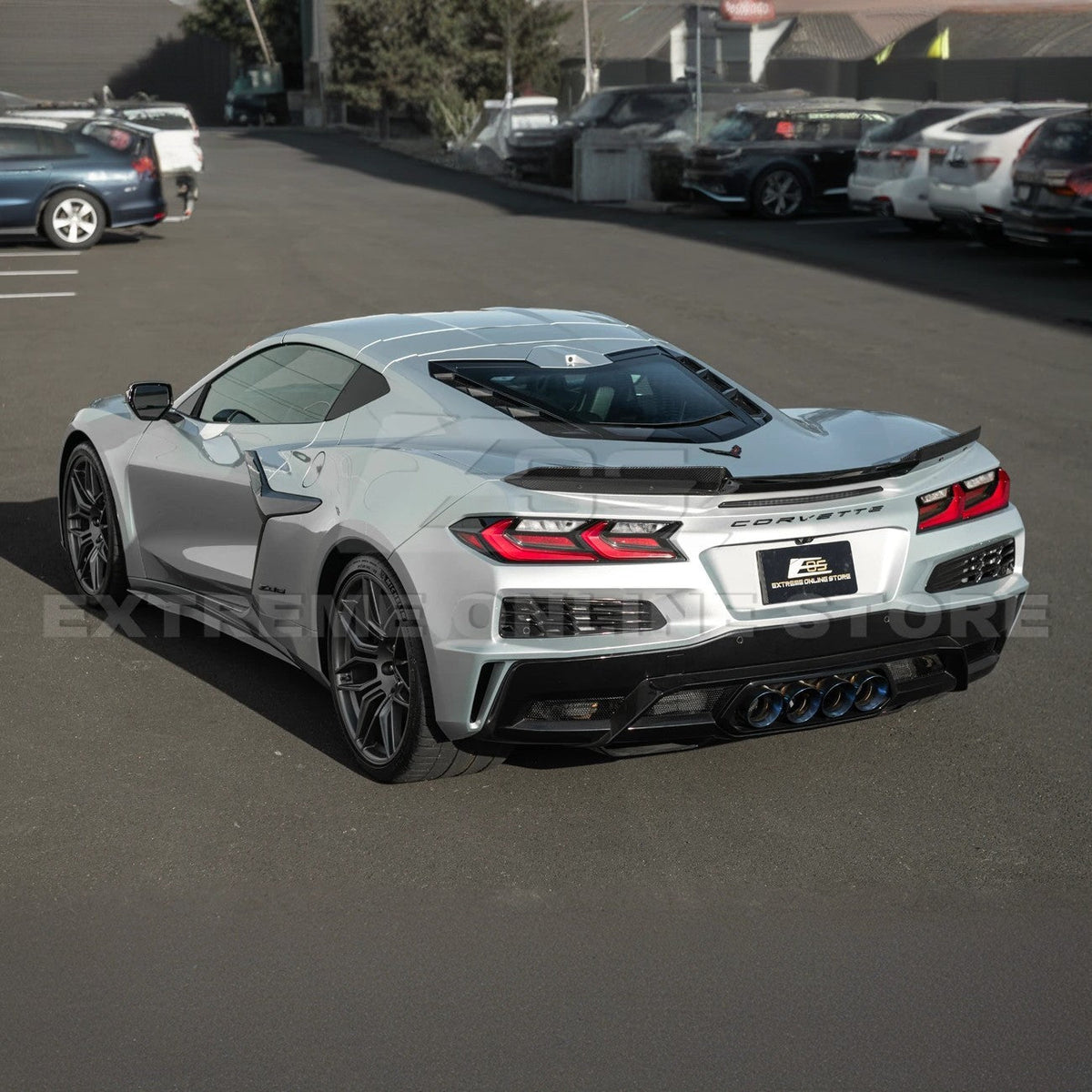 Wicker-Bill Package Corvette C8 Z06 / E-Ray Rear Spoiler image 48