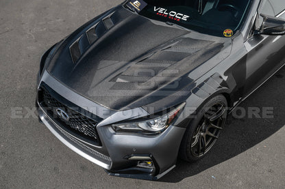 2014-Up Infiniti Q50 Front Bumper Hood Side Fender image 5