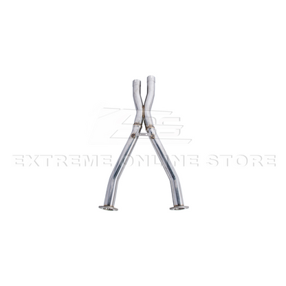 1997-04 Chevrolet Corvette C5 | T-304 Stainless Steel 2.5" X Mid Pipe Exhaust image 12