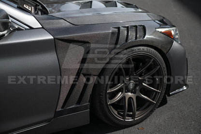 2014-Up Infiniti Q50 Front Bumper Hood Side Fender image 8